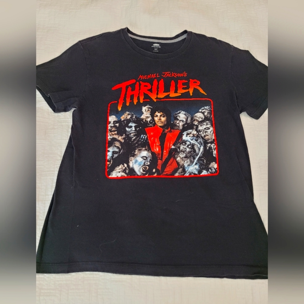 Collectible Old Navy Michael Jackson Thriller Zombie Shirt Medium